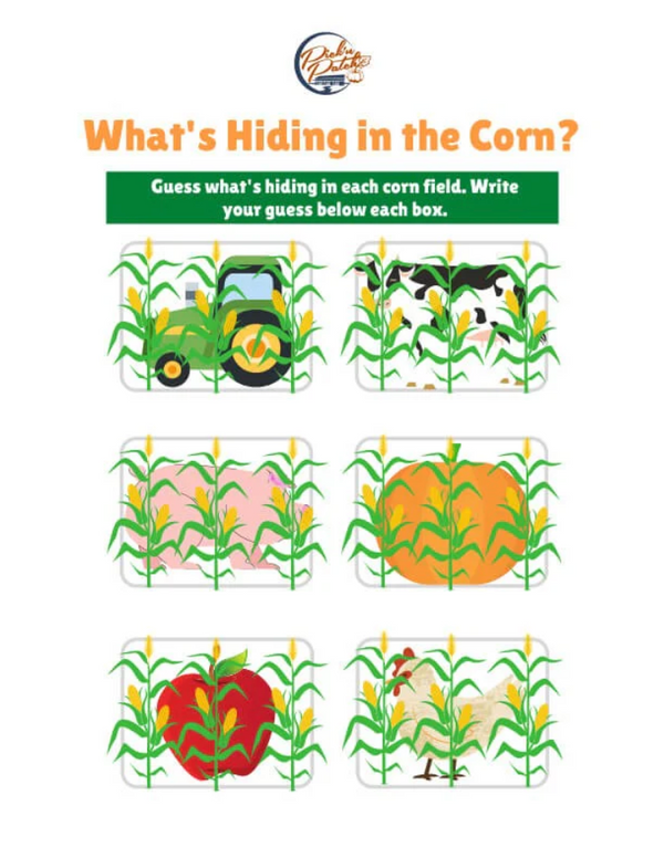 Hiding in the Corn - Easy