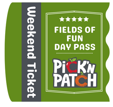 Weekend Fields of Fun Admission Pass