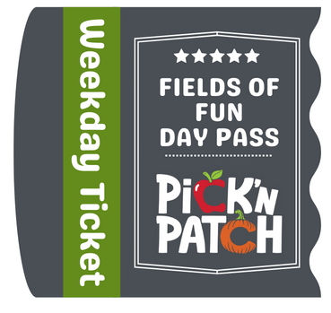 Weekday Fields of Fun Admission Pass